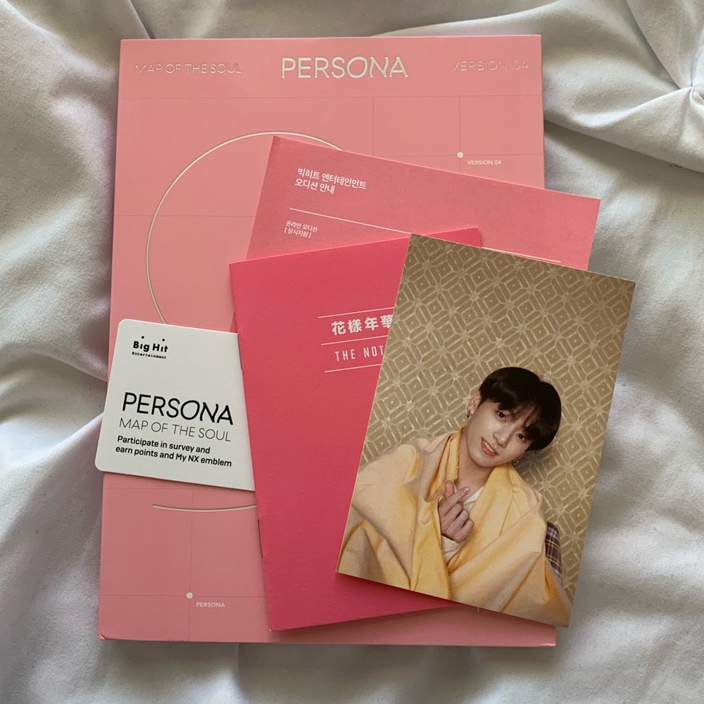 BTS map of the soul persona version 4